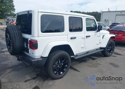 2024 Jeep Wrangler 4Xe Sahara 4Xe from USA, damaged, VIN 1C4RJXP68RW226594